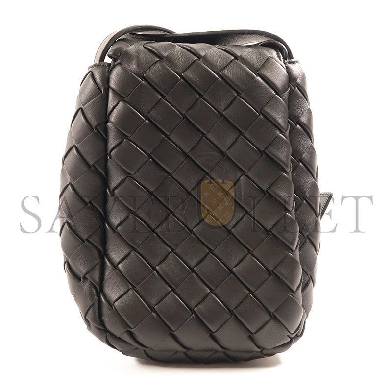 BOTTEGA VENETA LEATHER CROSS-BODY BAG 755659 (27*16.5*10cm) 